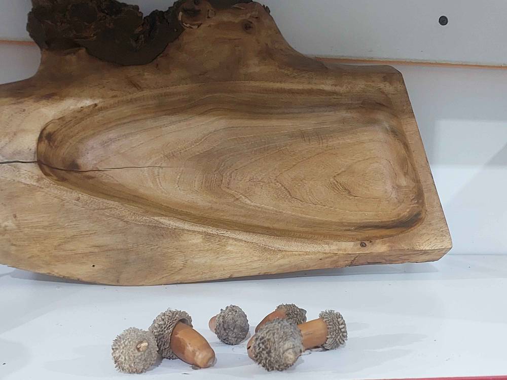 اردو خوری با چوب گردو دست ساز